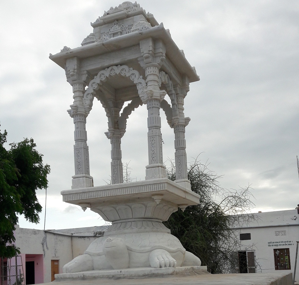 Manufacturers,Services Provider of White Marble Chhatri